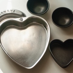 焼き型、ゼリー型、ボウルの画像