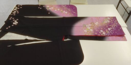 振袖　着付け練習用