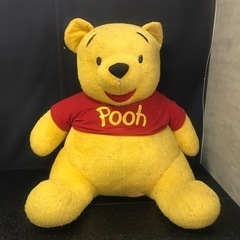 特大　プーさんぬいぐるみ　横100✖️奥行55✖️高さ93cm ...