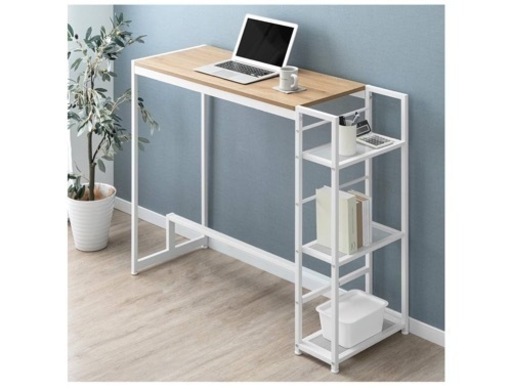 【7月末まで限定】カウンターテーブル　オールホワイト　タンスのゲン