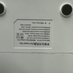 【お値下げしました！】小型クーラー 加湿 卓上冷風機 手持ち冷風機 LED 静音 ポータブルエアコン 冷却 加湿 空気清浄機 軽量 携帯 熱中症対策エアークーラーファン 1464の画像