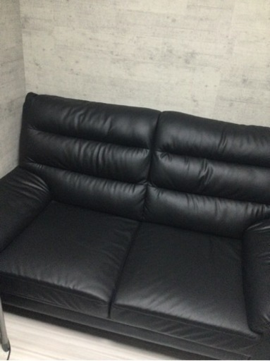 美品　ハイバックソファー　2人掛けソファ　ソファ