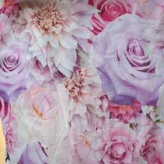 ダチュラ　DATURA ローズ柄スカーフの画像