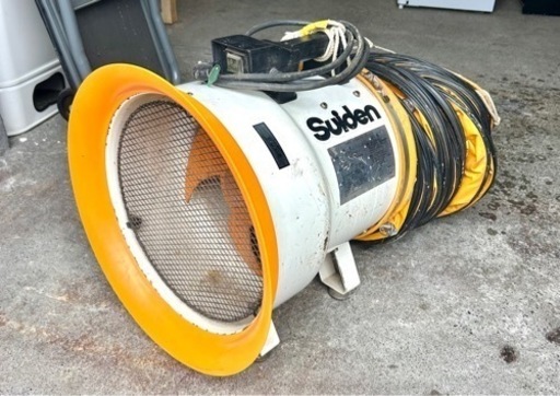 お引取り限定 動作品 Suiden スイデン ジェットスイファン 送風機 SJF-300L-1 ダクト付き
