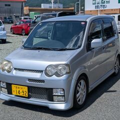 ムーブカスタム　ターボ　4WD　5MT　車検7年10月　18万キロの画像