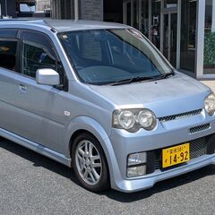 ムーブカスタム　ターボ　4WD　5MT　車検7年10月　18万キロの画像