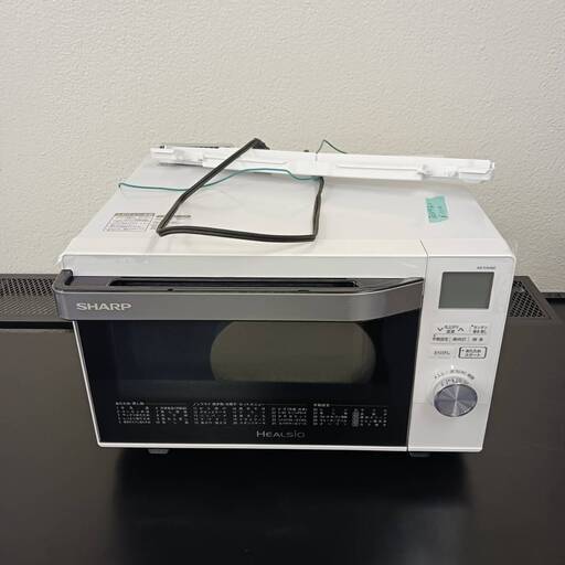 【動作OK】 SHARP シャープ ウォーターオーブン ヘルシオ AX-CA450-W 電子レンジ 2018年製 中古
