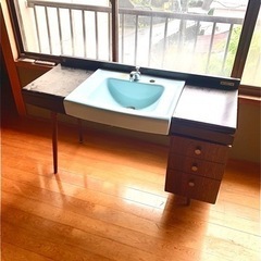 TOTOアンティーク 昔の洗面台　年代物の画像