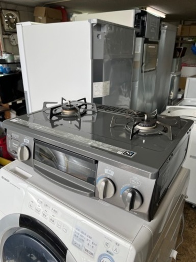 グリル未使用!! 美品です!! LPガス用 リンナイ CHM33DGL 2017年 生活雑貨 調理器具 ガステーブル