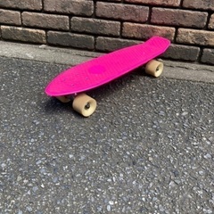 スケートボード ✨🛹✨ピンクで可愛い♪ ペニー風，ミニクルーザーの画像