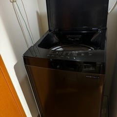全自動洗濯機IAW-T605WL-W／IAW-T605BL-B。 2～3人用6kgの画像