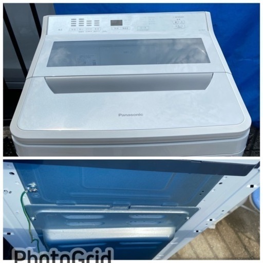 お薦め品‼️簡易分解洗浄済み‼️インバータ搭載 静音‼️パナソニック洗濯機8kg 2020年 お薦め品!‼️簡易分解洗浄済み‼️インバータ搭載‼️パナソニック洗濯機