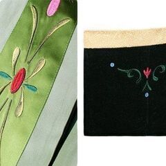 【アナ雪】エルサドレス美品。刺繡が丁寧。一式全部そろってます。の画像