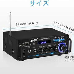 ステレオアンプ パワーアンプ オーディオアンプの画像