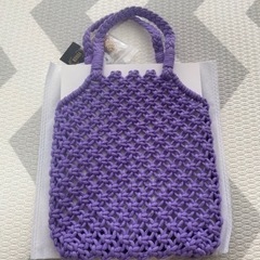 値下げ【未使用】フェイラー マクラメバッグ の画像