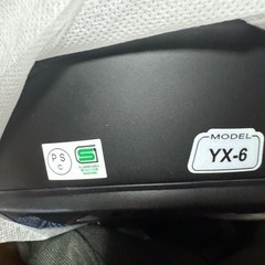 YX-6 ZENITH セミフラットブラック XL オフロードヘルメットの画像