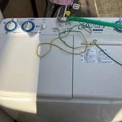 2槽式洗濯機5キロ