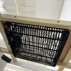 桐生店【現状品】j7-30 ニトリ コタツ付きテーブル ホワイト MS-303Hの画像