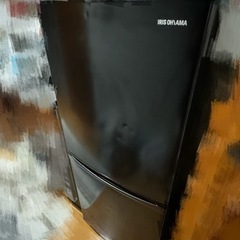 ノンフロン冷凍冷蔵庫 142L IRSD-14A-B ブラック