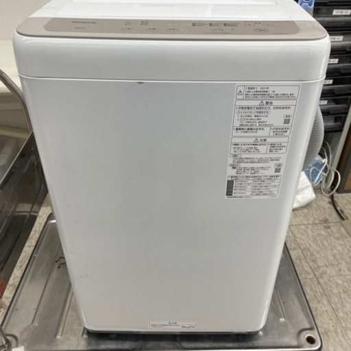 2021年製 6kg Panasonic NA-F60B14 ※2400010403163