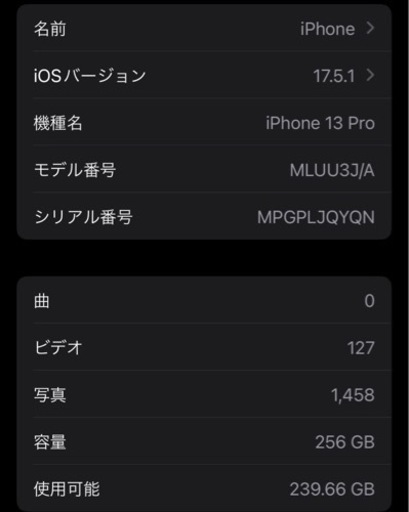 【説明文必読】iPhone13Pro