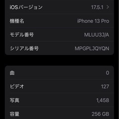 【説明文必読】iPhone13Proの画像
