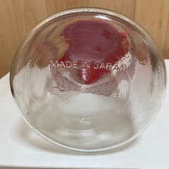 梅干し・ 等　漬けるガラス瓶の画像