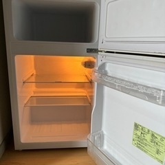 Haier　２ドア冷凍冷蔵庫の画像