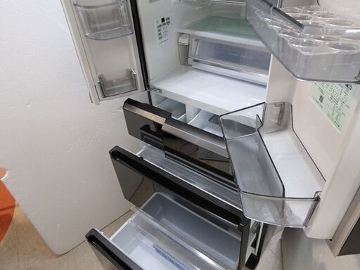 Panasonic/パナソニック◆パーシャル搭載冷蔵庫/NR-F472XPV◆6フレンチドア ドア 470L エコナビ ナノイー オニ