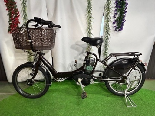 No.158 ブリジストン Angelino 電動アシスト自転車 20インチ A77 内装3段変速 整備済み