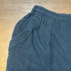 ガーゼ地の様なやわらかいガウチョパンツ　ステテコ　L Lサイズ　usedの画像