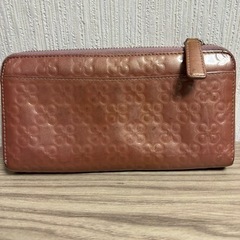 コーチ 長財布 ピンク COACH レディース ラウンドファスナーの画像