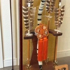 四つ矢　ショーケース　ガラスケース　飾り　子どもの日　端午の節句の画像