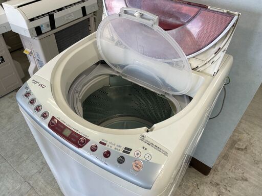 洗濯機の分解クリーニング行っています！配送設置込み　パナソニック8.0K洗濯機　2016年製　分解クリーニング済み！！