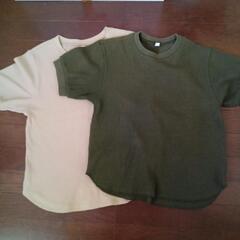 UNIQLO　半袖　Tシャツ　ワッフル地　ユニクロUTの画像