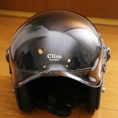 バイクヘルメット clim boder★JETヘルタイプ★バブル...