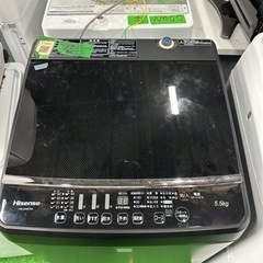 早い者勝ち大セール‼️‼️＋ご来店時、ガン×2お値引き‼️Hisense(ハイセンス) 2019年製 5.5kg 洗濯機🎉