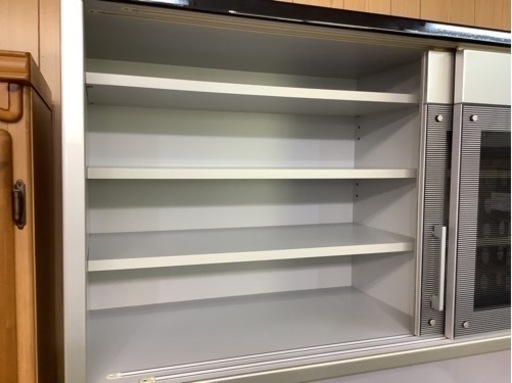 リサイクルサービス八光】幅141cm 松田家具 大型食器棚 【公式通販】