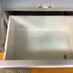 【リサイクルサービス八光】幅60cm　松田家具　スリムカップボード　食器棚の画像