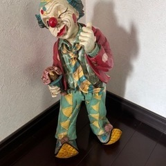 置き物　ピエロ