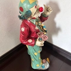 置き物　ピエロの画像