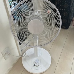 扇風機　受け渡し待機中