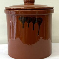 お値下げ！【自社配送は札幌市内限定】蓋付切立瓶 3号 5.4L ...