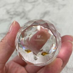 ▼値下げ▼ スワロフスキー ふくろう インテリア小物 刻印あり🚚自社配送時💳代引き可🚚(現金、クレジット、スマホ決済対応)の画像