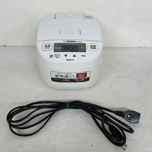 【ZOJIRUSHI】 象印 3合マイコン 炊飯ジャー NL-BE05 2022年製 J0165