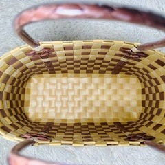 カゴバック　ハンドメイド　手作りの画像