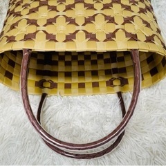 カゴバック　ハンドメイド　手作りの画像