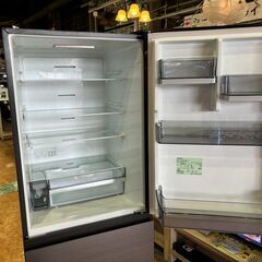 ✨安心の除菌洗浄済✨東芝 2021年製 356L 3ドア冷蔵庫