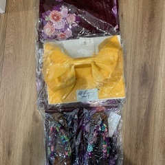 浴衣セット(浴衣、帯、草履)