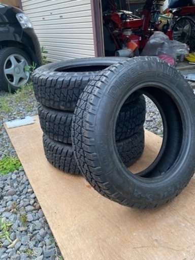 決まりました！
185-65-15中古スパイクタイヤ4本set